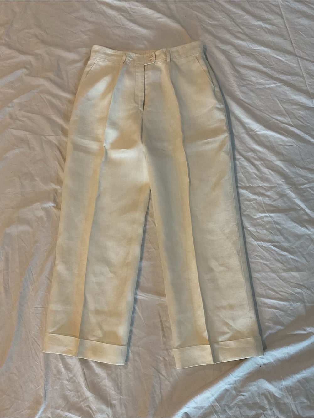 Louis Feraud Linen Pants